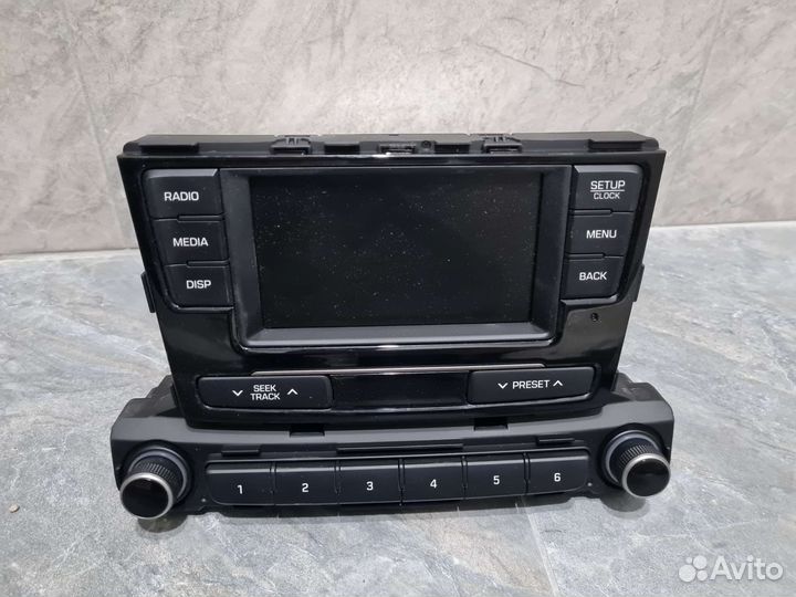 Магнитола hyundai solaris 2