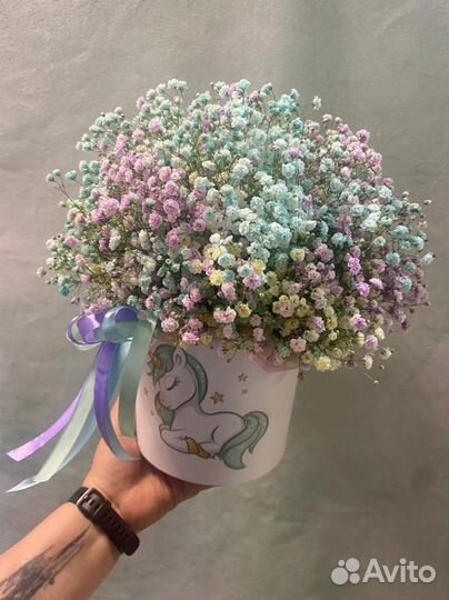 Букет из гипсофилы