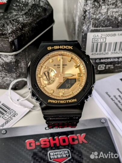 Casio g shock новые gold