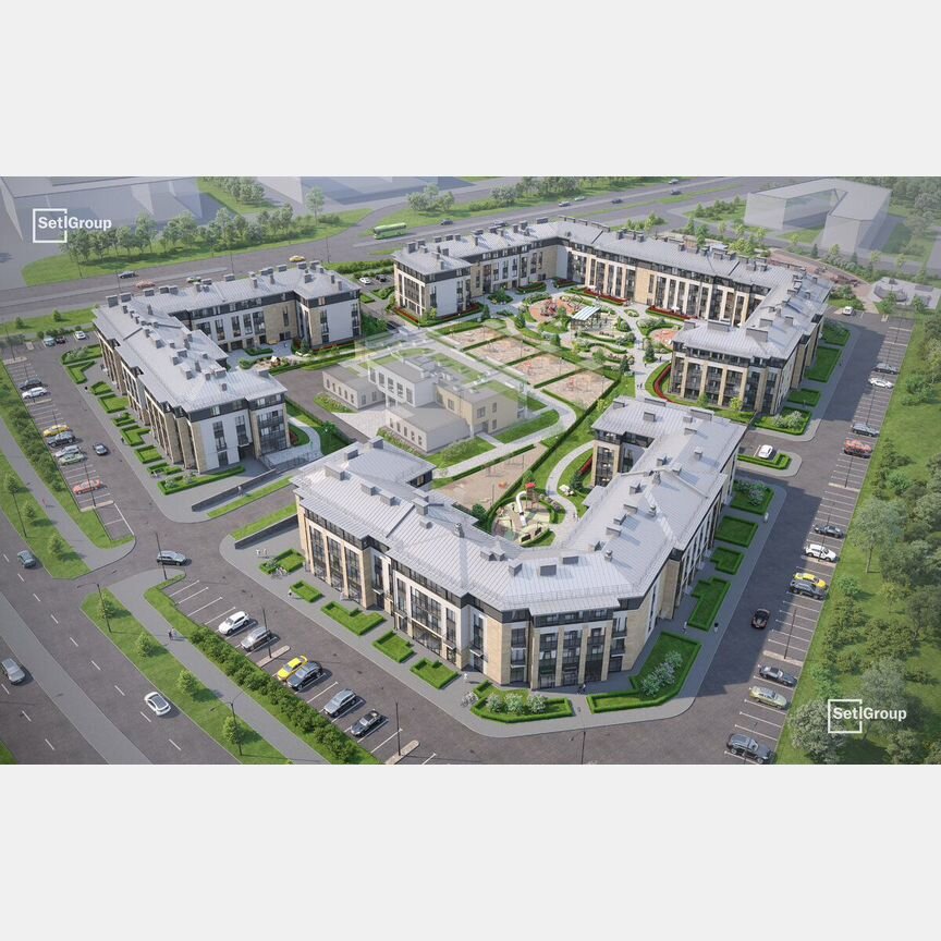 1-к. квартира, 34,2 м², 4/4 эт.