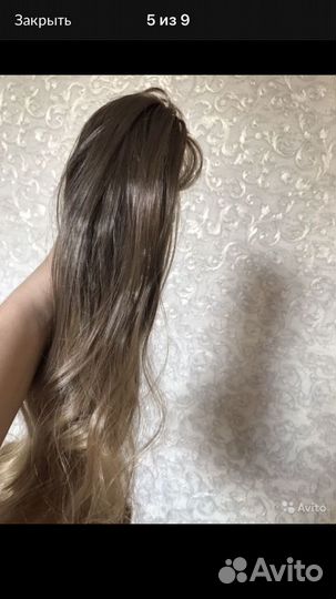 Хвост из искусственных волос