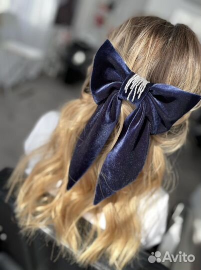 Ободок-резинка для волос, банты