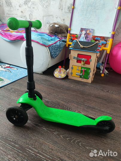 Самокат детский трехколесный бу