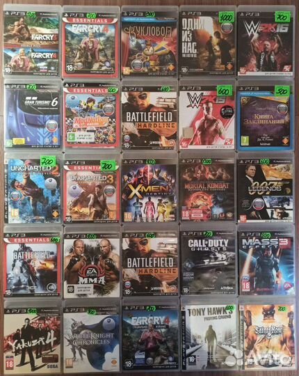 Игры Sony PS3