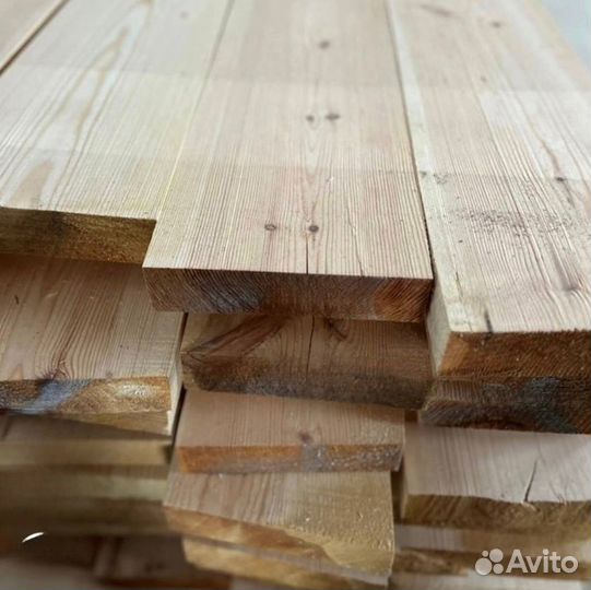 Доска хвоя сухая строганная ав 45х145 6м