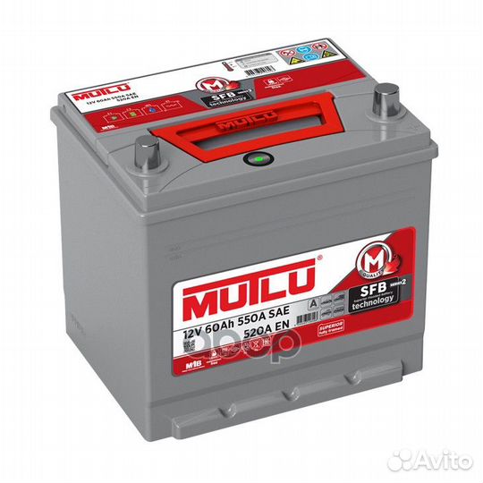 Аккумулятор SFB JIS 60 А/ч обратная R+ 232x173x