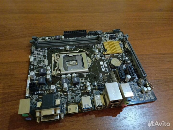 Материнская плата asus h110m