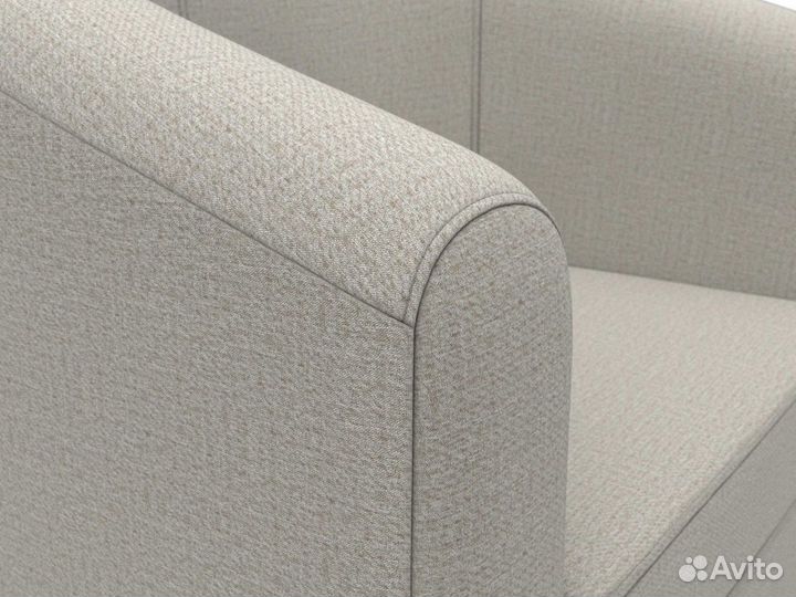 Кресло Норден, рогожка, амур бежевый. Москва и мо