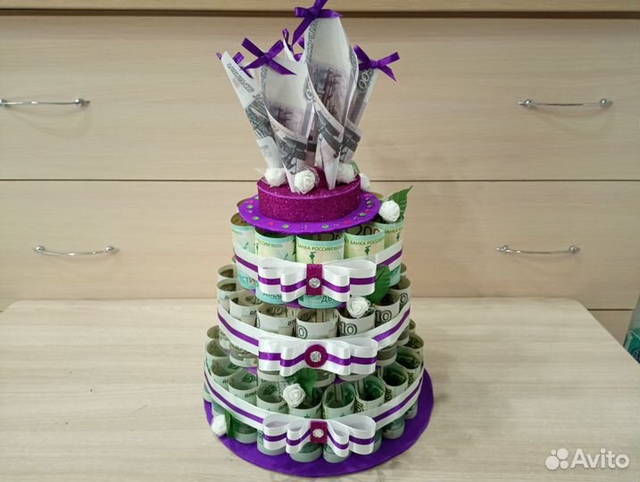 Торт из денег