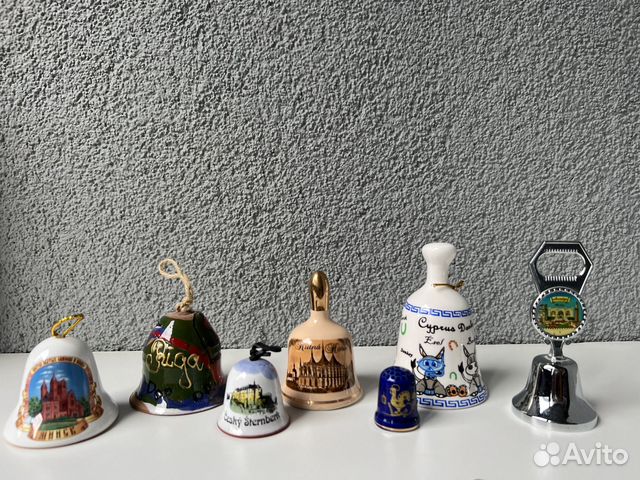 Колокольчики сувенирные керамические металлические купить в Санкт ...