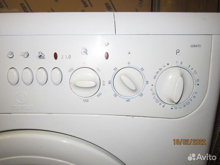Стиральная машина indesit w84tx