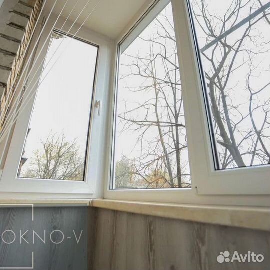 Пластиковые окна на балкон