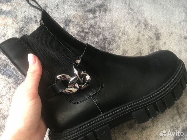 Ботинки челси женские 40
