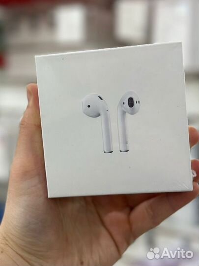 Беспроводные наушники apple airpods 2