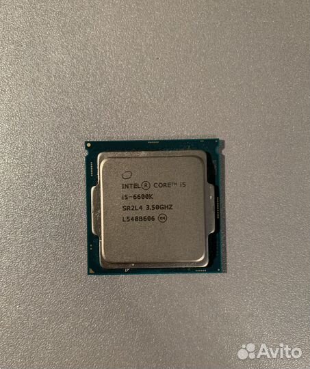 Процессор Intel Core i5 6600k