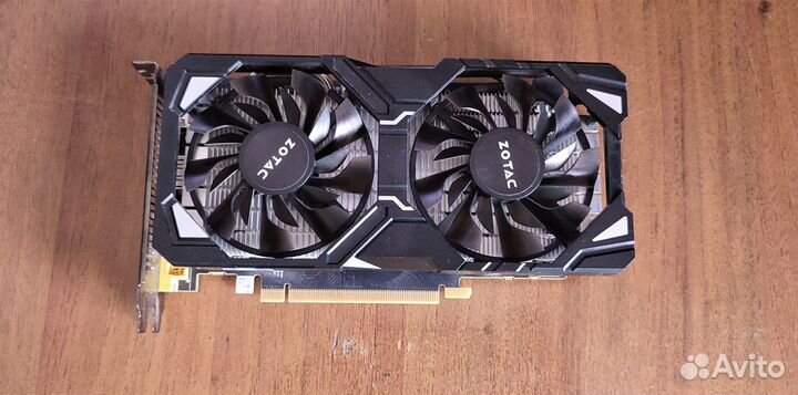 Видеокарта GTX 1060 5GB Gigabyte / Zotac