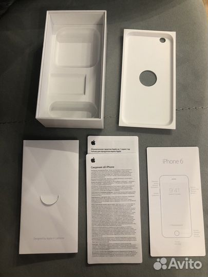 Коробка от iPhone 6