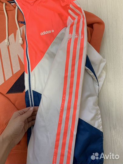 Кофта nike, ветровка adidas