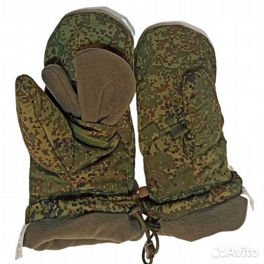 Армейские рукавицы нового образца (варежки)