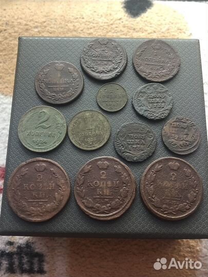 Царские медные монеты