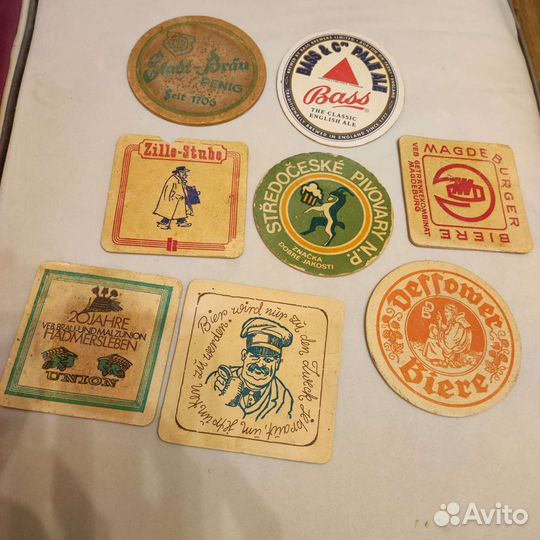 Бирдекели подставки под пиво (редкие)