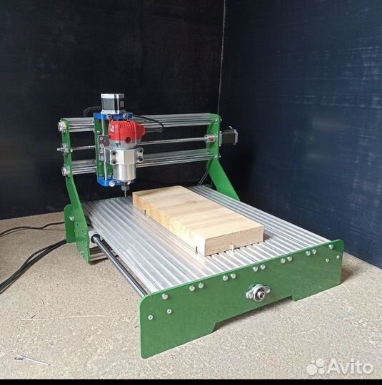 Фрезерный станок с чпу. Доп. Лазер