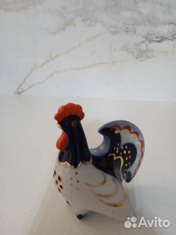 Солонка винтажная Петух