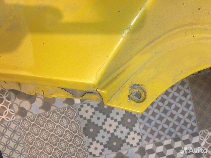 Бампер задний на Honda Jazz/Fit 2007 (GD1) sport