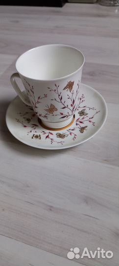 Чайная пара лфз костяной фарфор