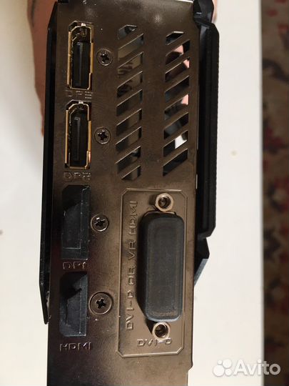 Не рабочая Gigabyte Geforce gtx 1060 6gb