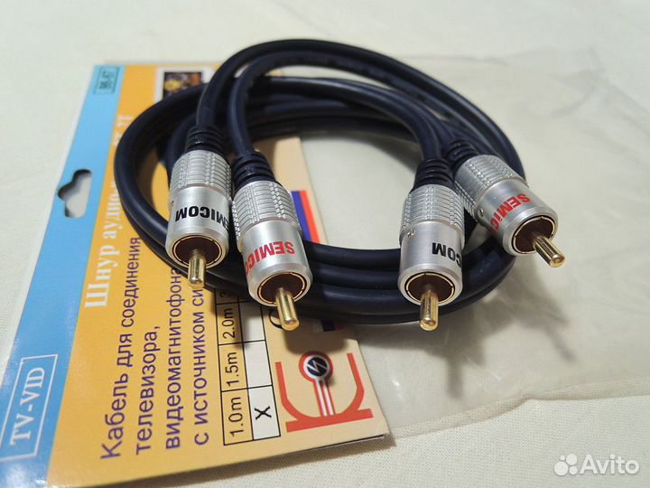 Шнуры межблочные Semicom,Nakamichi,Exelcom