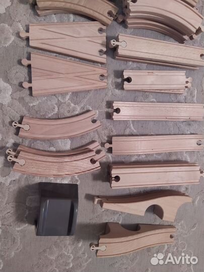 Железная дорога IKEA (45 шт)