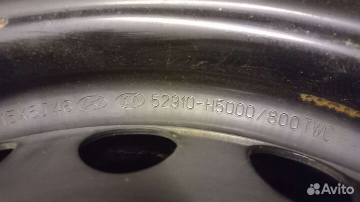 Оригинальные диски r15 52910-H5000 от kia