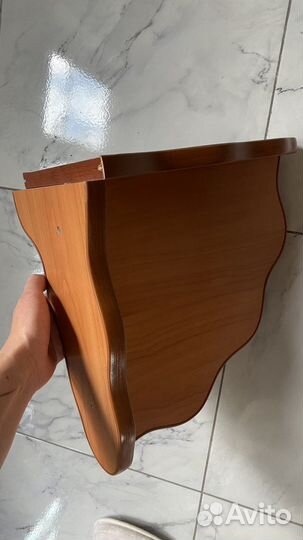 Полка угловая 30х30 см