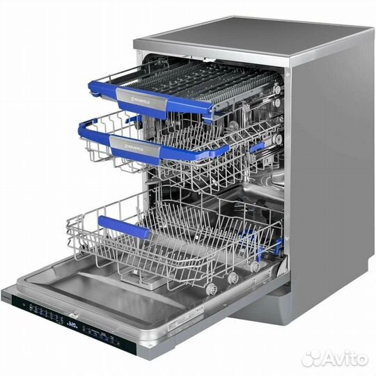 Посудомоечная машина maunfeld MWF60331S Inverter нержавеющая сталь