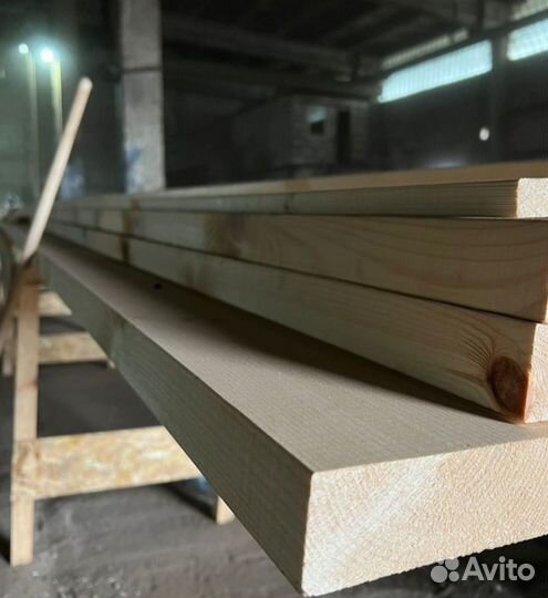 Доска сухая строганная калиброванная 20*145*6000