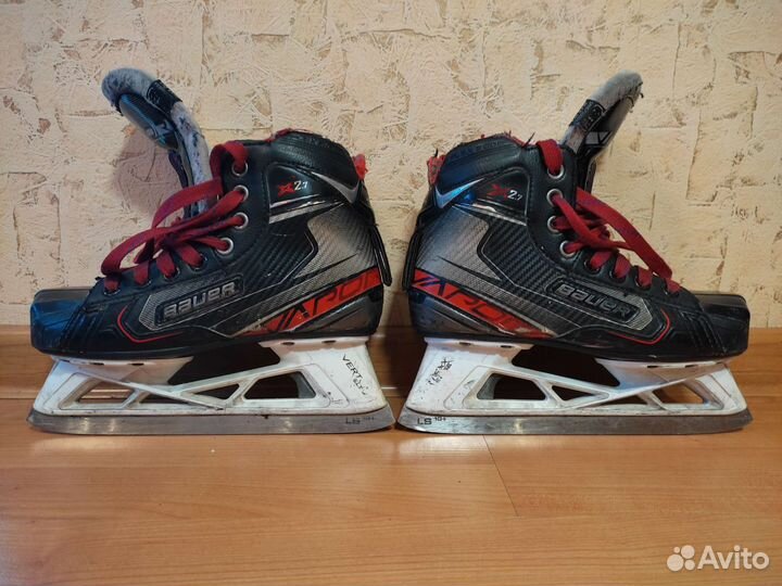 Вратарские коньки bauer vapor x 2.7 размер 35