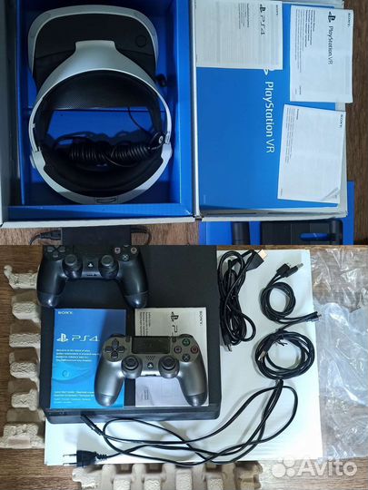 Sony playstation 4 slim 1 tb + PS VR