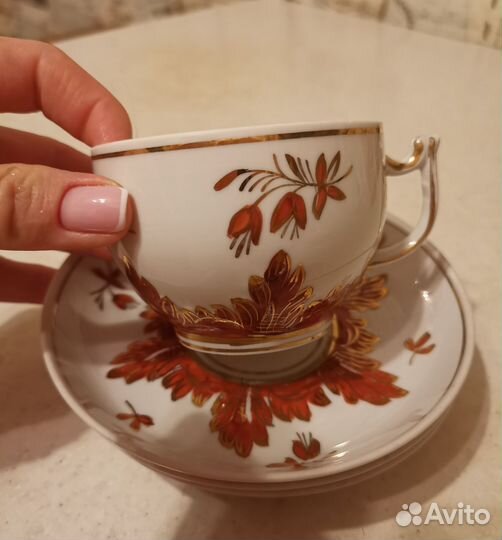 Чашка с блюдцем СССР