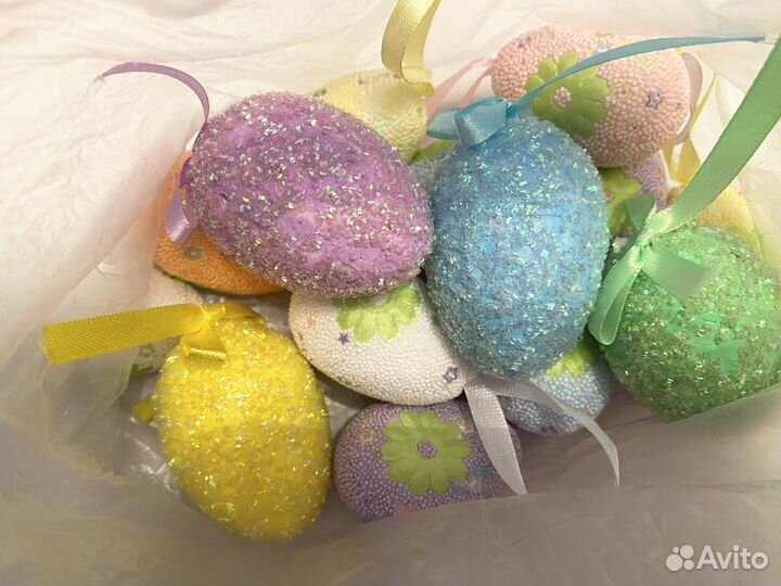 Тарелка на пасху и яйца