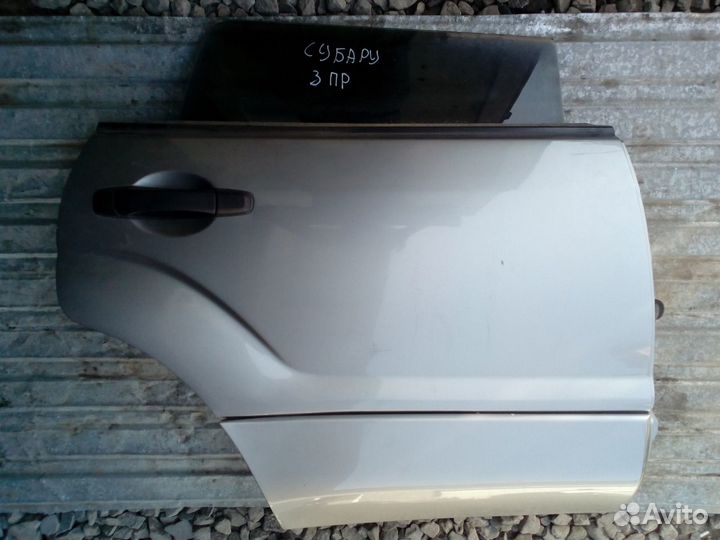 Дверь правая задняя Subaru Forester (SG) 02-08