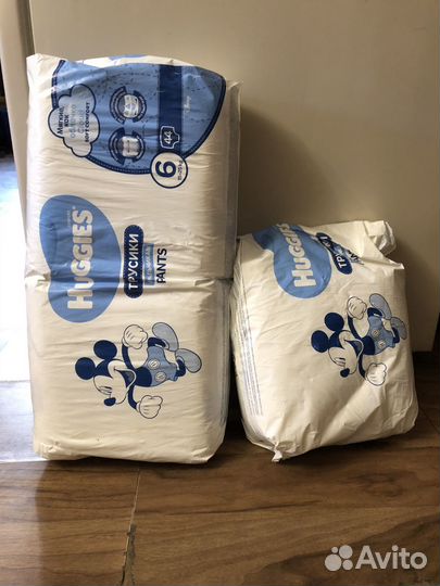 Huggies трусики 6