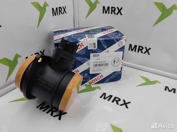 Датчик массового расхода воздуха 0280218037