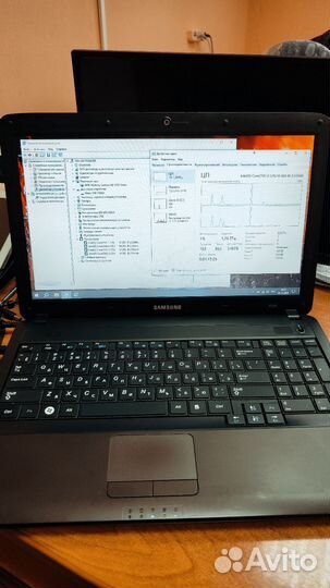 Быстрый Samsung R540, i3-380m, SSD 256 G, озу 4