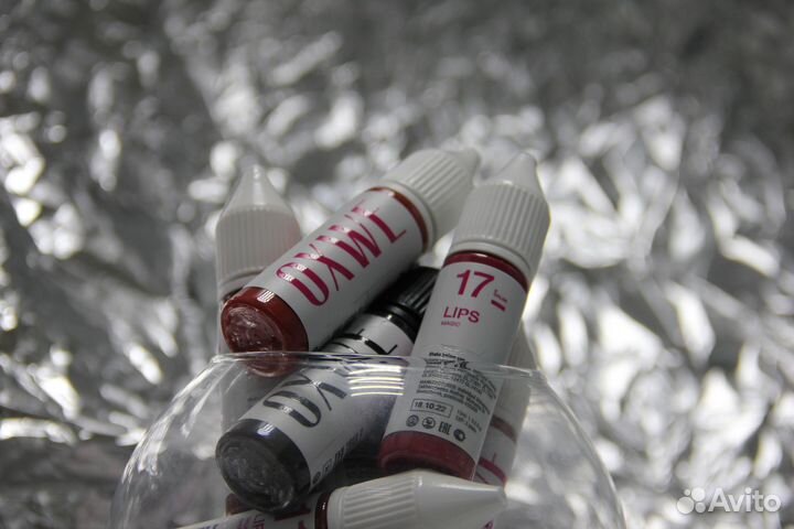 Пигменты для губ Королевский красный №13