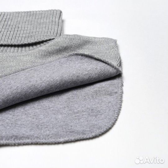 2 шт. Манишка детская, цвет св.серый, размер 52-54