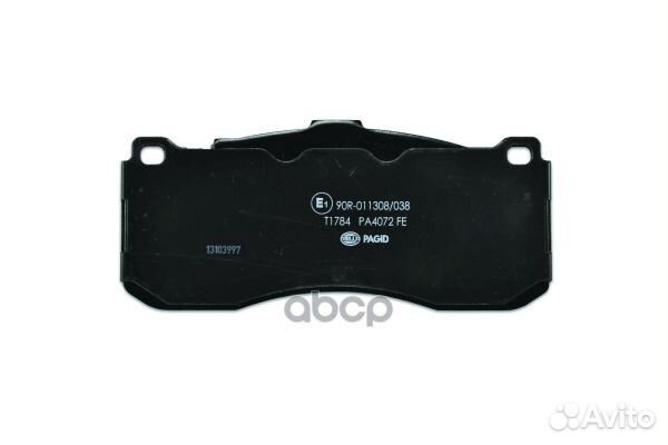 Колодки торм.пер. BMW 1 2,0-3,0/d 09/05/ 3 1