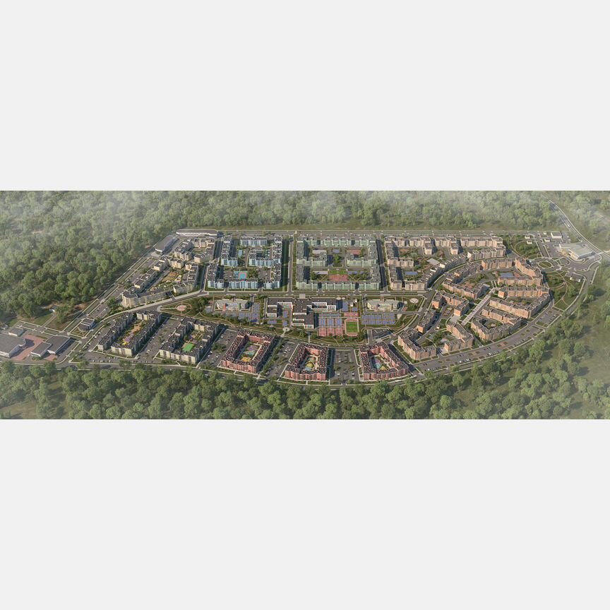 1-к. квартира, 39,5 м², 1/4 эт.