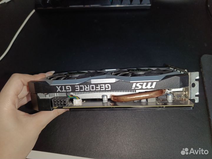 Видеокарта gtx 1660 super 6gb msi ventus xs oc