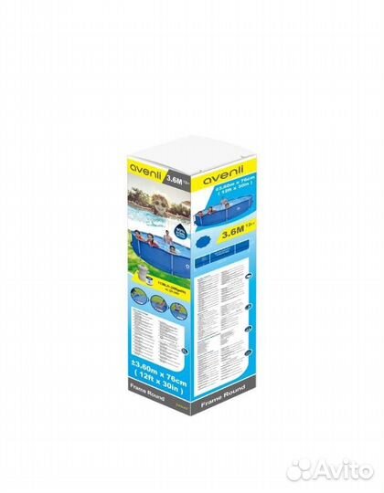 Каркасный бассейн новые.360х76+фильтр.Много разных